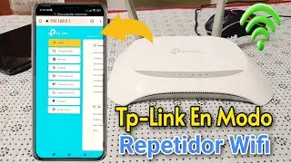 Configurar Router TP-LINK en Modo Repetidor Wifi (TL-WR850N)