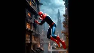 Spider-Man Ai Wall-Crawls Ambush! #spiderman #ai #evolution #avengers