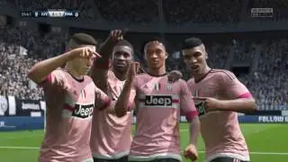 Fifa Online seasons manual control Juve v Real
