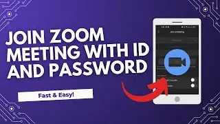 How to Join a Zoom Meeting with ID and Password on Mobile (iPhone & Android)