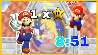 Super Mario 64 Android 1 Star speedrun (8:51) [Former World Record]