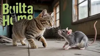 **Cat vs Rat Epic Chase Moments You CAN'T Miss! 🐱🐀 Viral Funny Animal Fails** #cat #catrat, #viral