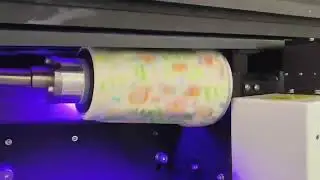 Special shaped bottle printed by Nocai UV Cylinder Elf IV-D printer💐💐💐