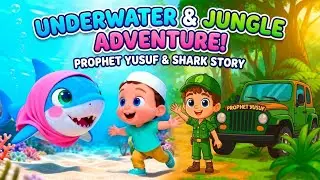 Islamic Wheels on the Bus - Best Islamic Song For Kid Prophet Yusuf Story | Bismillah |Allahu Akbar