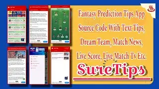 Fantasy Prediction Tips App Source Code with Watch Live Score & Match. Earn Money Now | MakeEasy