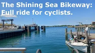 Shining Sea Bikeway in Falmouth MA: Full ride for cyclists.