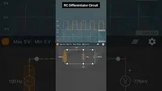 RC Differentiator Circuit