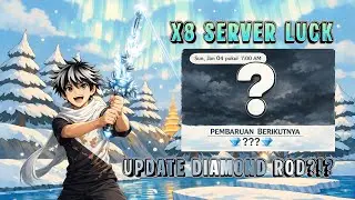 X8 Server Luck FISH IT LIVE | UPDATE DIAMOND ROD?!? MEGA EVENT | DAY 4/365 #robloxindonesia #live