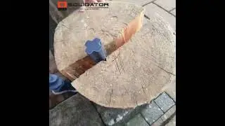 Solidator - Impact strength demo holzspalter