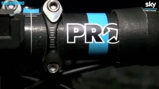 The Team Sky custom PRO Stem and Handlebar | SHIMANO