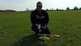 BLADE 360CFX Flug 1 mit Crash