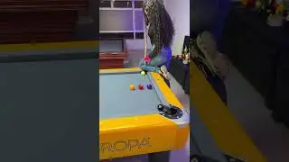 Great control of cue ball all must watch. #pooltrickshot #billiards #skill #pool #poolplayers