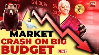Budget 2026 Live: Market Crash On Budget Day | Nifty Crash | Sensex Crash | Stock Market Live