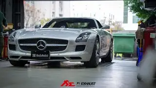 Mercedes-AMG C197 SLS w/ Valvetronic Fi EXHAUST CatBack and Long Tube Catless Headers X HubAuto
