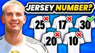 GUESS THE JERSEY NUMBER OF THE PLAYER | FOOTBALL QUIZ TRIVIA 2025