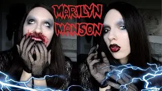 MARILYN MANSON || THE LONG HARD ROAD OUT OF HELL INSPIRED MAKEUP