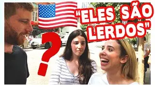 O que os BRASILEIROS pensam sobre os AMERICANOS e os EUA?