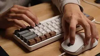Keyboard & Mouse ASMR | Mechanical Typing Sounds | No Talking | Relax & Focus