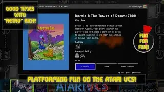 Atari VCS - Берни и Башня Судьбы: 7800 - Веселье для пятерых! Хорошие времена с Ретро Ричем, эпиз...