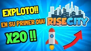 RISE CITY EXPLOTO HOY ! X20 !! 😮🤯 | NUEVO JUEGO NFT CON ORACULO !!