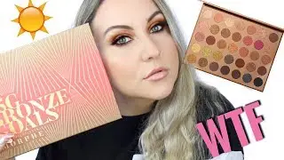 *NEW* MORPHE 35G BRONZE GOALS PALETTE REVIEW!! OMG!