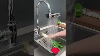 Anti-Splash 360&deg; Rotating Waterfall Kitchen Faucet | Best Kitchen Faucet #shorts