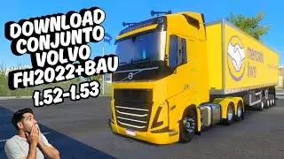 🔴 DOWNLOAD VOLVO FH2022 + BA&Uacute; CARGA SECA - ETS 2 V1.52/1.53