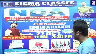 Bumper Diwali Offer for NDA Rank Booster Batch l Sigma classes | We teach you to succeed #nda #navy