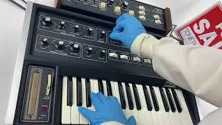 Vintage Moog Micromoog Synthesizer For Sale Professionally Refurbished and Better Than The Rest