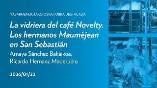 La vidriera del caf&eacute; Novelty; Amaya S&aacute;nchez , Ricardo Hernanz | Obra destacada | San Telmo Museoa