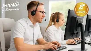 Office and Call Center Background Ambience &ndash; 8 Hours for Productivity and Focus