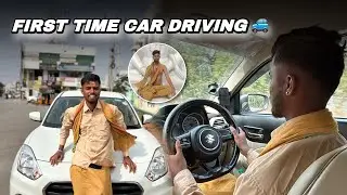 First Time Car Driving 🚙 Weekend Car Ride 📍 #hyderabad weekendcarride #kite 