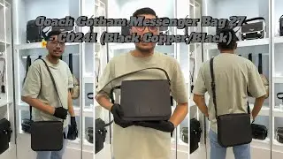 MG Review: Coach Gotham Messenger Bag 27 - C0241 (Black Copper/Black)