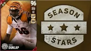 Звезды сезона Карлос Данлэп | Обзор игрока | Игровой процесс Madden 17 Ultimate Team