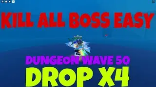 How To Kill Bosses Easily In Dungeon GPO Wave 50