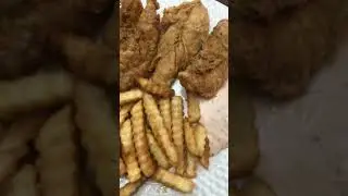 Large Family of 10 | Homemade Chicken Tenders Fries Copycat Zaxby's Sauce | Today's Dinner