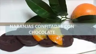 Naranjas Confitadas Ba&ntilde;adas En Chocolate Valor
