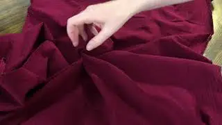 Cranberry Swiss Dot
