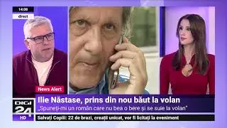Prins beat la volan, Ilie Năstase înjură jurnaliștii Digi24