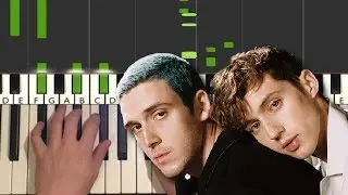 Lauv & Troye Sivan - I'm So Tired (Piano Tutorial Lesson)