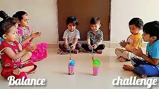 Balance challenge activity for kids # Jatan play group's unique activity #  Trending Viral shorts #