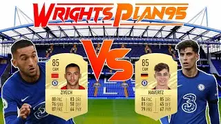 Сравнение игроков Хаверца и Зиеча, обзор, голы и игровой процесс &mdash; FIFA 21 ULTIMATE TEAM