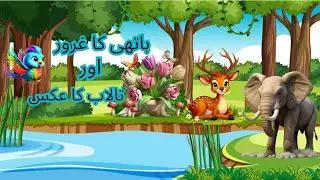 HATHI KA GHAROOR AUR TALAB KA AKS ||PAK CARTOON STUDIO SHOW 🎉