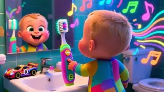 Brushy Wroom Car Jam! 🚗🪥 Fun Toothbrushing Song for Kids | Playful Learning Adventure