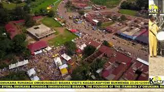 OMUKAMA RUHANGA OWOBUSOBOZI VISITS KAGADI, KAPYEMI BUKWENDA
