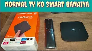 NORMAL TV KO SMART BANAI, MI 4K STREAMING BOX UNBOXING SHORT VIDEO