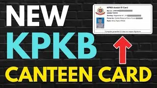 New KPKB Canteen Card #kpkb #kpkbcanteencard #kbkbcard