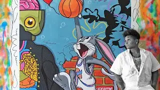 CreativeBre&trade; Speed Painting: Custom Wall Mural