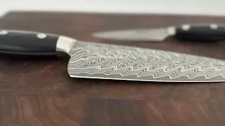 Zwilling Kramer Damascus. Imperfected Perfection | Sharpening