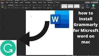 How to install Grammarly for Microsoft Word on MacOS Catalina (Tutorial)